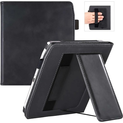 Protemio LEATHER Zaklápacie PocketBook 700 Era 105731 čierne