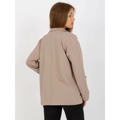 Ležerní sako RV-MA-8071.19P-DARK BEIGE