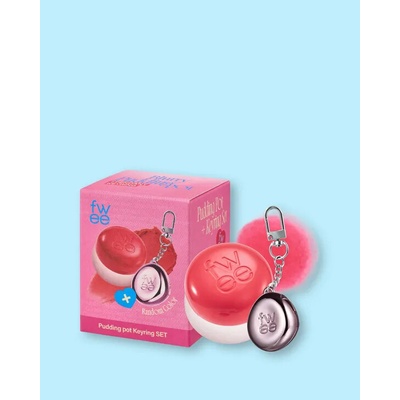 Fwee Krémový balzam na líčka a pery s príveskom Lip&Cheek Blurry Pudding Pot + Pendant Keyring No.Cr03 Bff 5 g