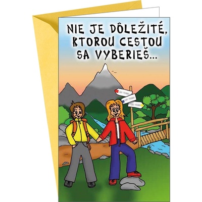 ARGUS Humorné blahoželanie k narodeninám SK 190-658
