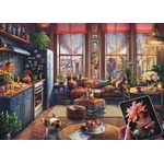 Ravensburger - Puzzle Cozy Boho Studio XL - 500 piese