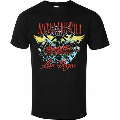 Metal Rock Off Aerosmith Deuces Are Wild černá