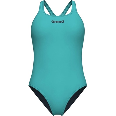 arena Дамски бански костюм Arena Women's Team Swimsuit Swim Pro Solid Swimsuit - Water / Asphalt - размер 34 (EU) (150-4079-1513)