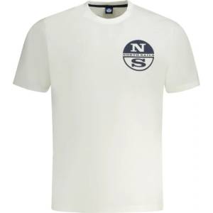 North sails Тениска с къс ръкав за мъже north sails, Размер m, Цвят Бял (996024000_bi0101)