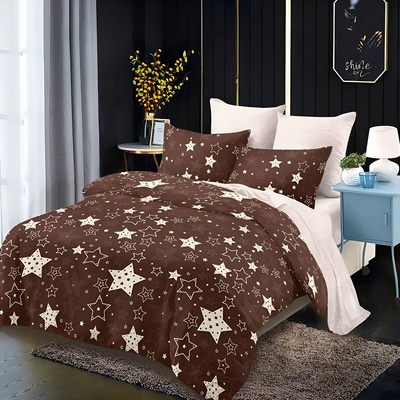 EmonaMall Двулицево спално бельо EmonaMall, 6 части - Модел S17823 (S17823-10000d-C-870)