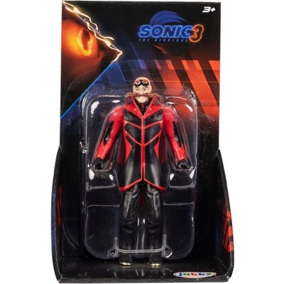 SONIC THE HEDGEHOG MOVIE 3 AKOKS ORIGINÁLNA FIGÚRKA DR EGGMAN IVO ROBOTNÍK