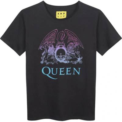 Metal Amplified Queen Ombre Crest čierna