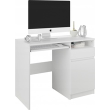 Mobene psací stůl obdélníkový Modern 96 x 50 x 76 cm bílý