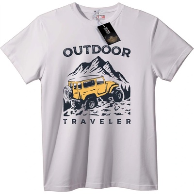 NOONEBRAND Тениска Outdoor пътешественик - 6XL, Black