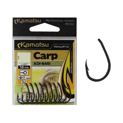 Kamatsu Koi Bari Carp s očkem Černý nikl vel.6 10 ks