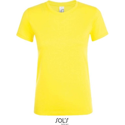 SOL'S Regent Women Dámske tričko žltá lemon