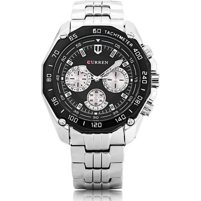 Curren Мъжки часовник Curren Classics, черен