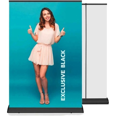 A-Z Reklama CZ Přenosný Roll Up Banner EXCLUSIVE 200x200 cm Černý