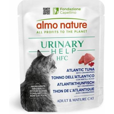 Almo Nature HFC Urinary Help atlantský tuňák s brusinkami 50 g