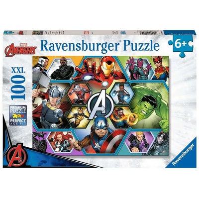 Ravensburger - Puzzle Avengers Superheroes XXL - 100 piese