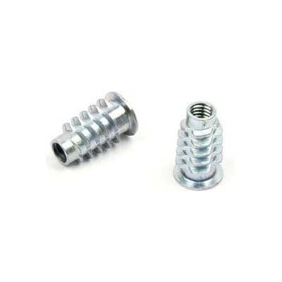 Závrtná matice s límcem M5x10 mm, typ D, zinek bílý – Zbozi.Blesk.cz