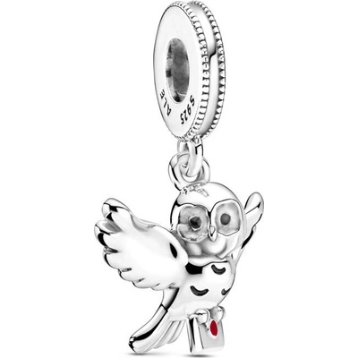 P&J Jewellery Stříbrný visací přívěsek Sova Hedvika HP15