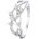 Silenti Jewelry Сребърен пръстен "Морал" - 7 - 54.5мм (17.2мм диам. )