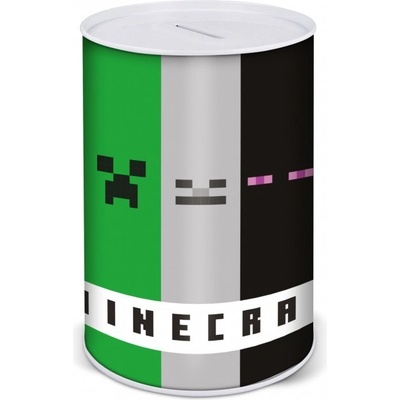 Plechová pokladnička MINECRAFT Mega 44745