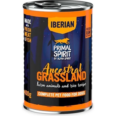 Primal Spirit Adult Dog Iberian Ancestral Grassland 400 g