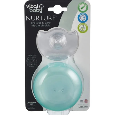 Vital Baby Силиконови протектори за зърна Vital Baby, 2 броя (V-443846)