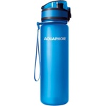 Aquaphor Филтрираща бутилка за вода Aquaphor City 160010, 500 мл, Тритан, Активен въглен, Aqualen, Заключващ се капак, Син (160010)
