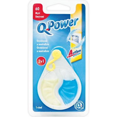 Q-Power osviežovač a neutralizér 2v1 6 ml