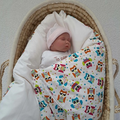 Pro útulný domov Péřová zavinovačka Sovičky barevné