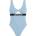 Calvin Klein Бански костюм Calvin klein Intense Power Fashion swimsuit - Blue (Skim Blue)