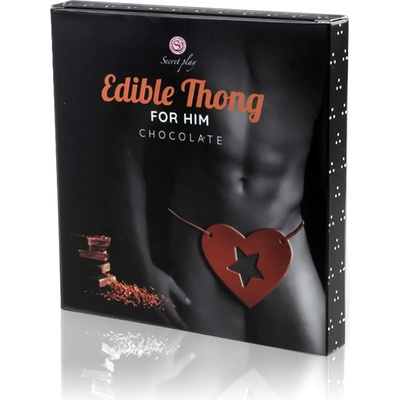 Secret Play Edible Thong for Him Chocolate