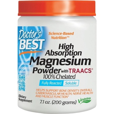 Doctor's Best BEST High Absorption Magnesium Powder with TRAACS [200 грама]
