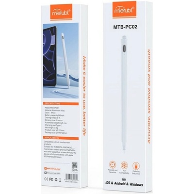 Mietubl Aktívny Stylus pre iPad a Android biely MTB-PC02