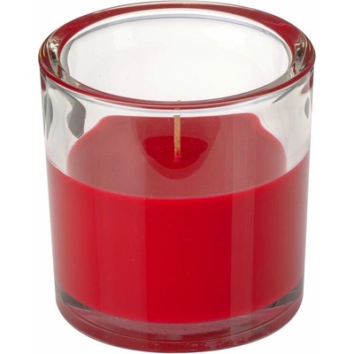 Gala Kerzen Elegant červená 10/10 cm