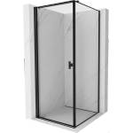 Mexen Mist-B кабина за душ с лява врата 90 x 90 см, черна рамка, черна - 8A2T-090-090-70-70-L (8A2T-090-090-70-70-L)