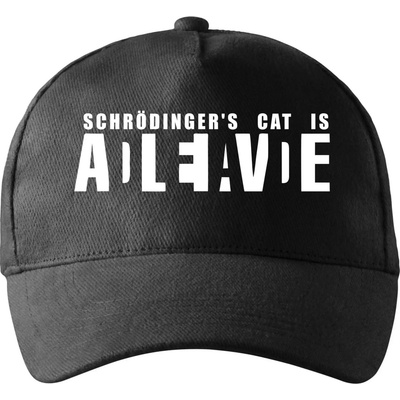 Schrödinger's Cat ADLEIAVDE dead and alive RAP Čierna