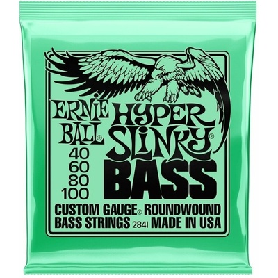 Ernie Ball Hyper Slinky Bass 40 - 100 Струни за бас китара