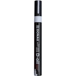 DONAU Лаков маркер, 2, 8 мм, M, DONAU "D-oil", бял 7369001PL-09 (7369001PL-09)
