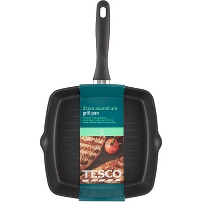 Tesco Home Hliníková grilovací pánev 24 cm
