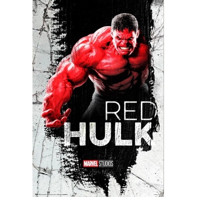 Plagát, Obraz - Captain America: Brave New World - Red Hulk, 61 × 91.5 cm
