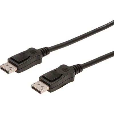 DisplayPort-DisplayPort 2 м черен кабел