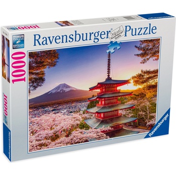 Ravensburger Пъзел Ravensburger от 1000 части - Черешов цвят в Япония (17090)