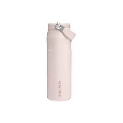 STANLEY 1913 Flip Straw Drinking Bottle with Straw 0.7L - Thermal Mug Cools for 10 Hours - Ice Cold for 3 Days - BPA Free - Leakproof - For Cup Holders - Dishwasher Safe - Rose Quartz - 10-11283-145