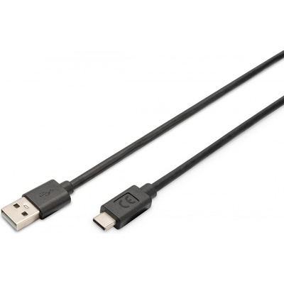 Digitus AK-300148-030-S USB, USB 2.0 USB A USB C, 3m, černý