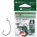 MIKADO HOOK SENSUAL OFFSET WORM BN vel.4 5 ks