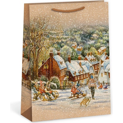 ARGUS Darčeková papierová taška (31 x 41.5 cm) - Sánkovačka 08840070