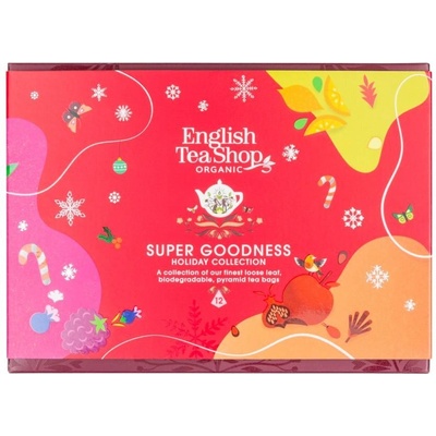 English Tea Shop Dárková kolekce Super dobroty 12 pyramidek BIO