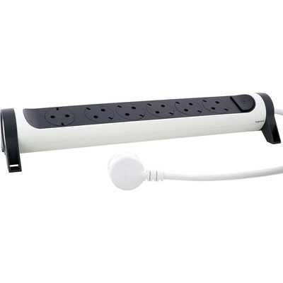 Разклонител LEGRAND шуко 6x2P+E защита, въртящ 1.5м