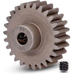 Traxxas Пиньон Traxxas GEAR, 26-T PINION Модул 1 (1.0 METRIC PITCH) (FITS 5MM SHAFT)/ SET SCREW TRX6497 (TRX6497)