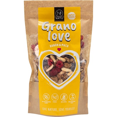 Natu Granola Banán a maca 370 g