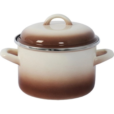 Metalac Cappuccino hrnec s poklicí 18 cm 3 l